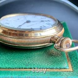 1905 Hamilton Grade 946 18S 23 Jewels Railroad Grade Gold Filled Pocket Watch