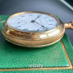 1905 Hamilton Grade 946 18S 23 Jewels Railroad Grade Gold Filled Pocket Watch