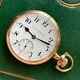1906 Hamilton Grade 973 16s 17 Jewels Gold Filled Pocket Watch