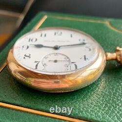 1906 Hamilton Grade 973 16S 17 Jewels Gold Filled Pocket Watch