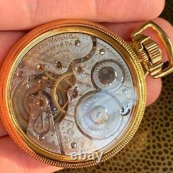 1906 Hamilton Grade 993 16S 21 Jewels Salesman Case Pocket Watch