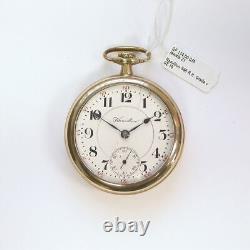 1907 Gents 18S Ornate GF 21J Hamilton #940 Railroad Pocket Watch