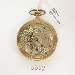 1907 Gents 18S Ornate GF 21J Hamilton #940 Railroad Pocket Watch