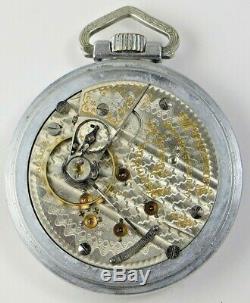 1907 Hamilton 21 J Rr Grade 940 Open Face 18 Size Pocket Watch Just Serviced