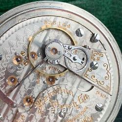 1907 Hamilton Grade 940 18S 21 Jewels Railroad Grade Pocket Watch Serviced