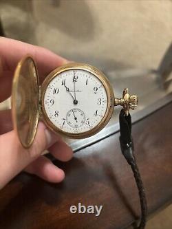 1908 Hamilton 993 21 Jewel 16 Size Hunter Case Pocket Watch Clean Beautiful Case