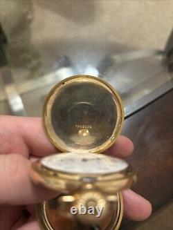 1908 Hamilton 993 21 Jewel 16 Size Hunter Case Pocket Watch Clean Beautiful Case