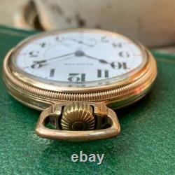 1908 Hamilton Grade 960 Bridge Movement 16S 21 Jewels Railroad Pocket Watch