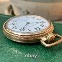 1908 Hamilton Grade 960 Bridge Movement 16S 21 Jewels Railroad Pocket Watch