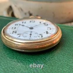 1908 Hamilton Grade 960 Bridge Movement 16S 21 Jewels Railroad Pocket Watch