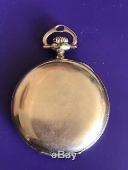 1910 Ball Hamilton 23 Jewel Railroad Pocket Watch 999 M Running #144