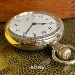 1910 Hamilton Grade 924 Two Tone 18S 17 Jewels Private Label Pocket Watch