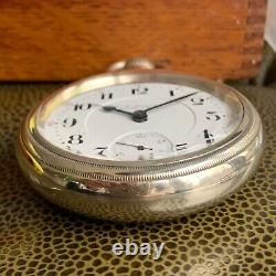 1910 Hamilton Grade 924 Two Tone 18S 17 Jewels Private Label Pocket Watch