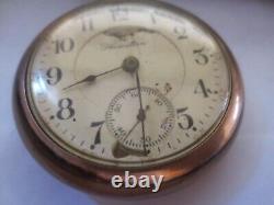 1910 Hamilton Pocket Watch 924 17J Model 1 16s Gold Filled 44mm Case