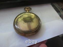 1910 Hamilton Pocket Watch 924 17J Model 1 16s Gold Filled 44mm Case