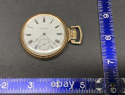 1910 Hamilton Pocket Watch, Grade 975, 10k Gold Filled, Working