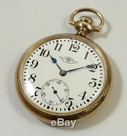 1911 Ball (Hamilton) Official Standard Railroad Pocket Watch, Grade 999M, NICE