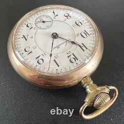 1911 Hamilton Grade 940 Montgomery 24 HOUR Dial 18S 21 Jewel RR Pocket Watch