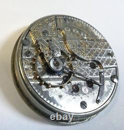 1911 Hamilton Pocket Watch Movement Grade 940 18S 21J 690,757 Bal Moves 39mm