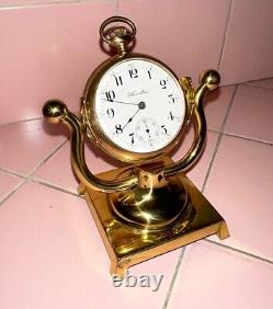 1912 Gold Filled Hamilton Pocket Watch Stand 17 Jewels #944077 Philadelphia Case