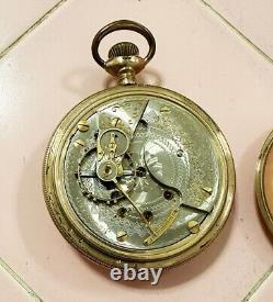 1912 Gold Filled Hamilton Pocket Watch Stand 17 Jewels #944077 Philadelphia Case