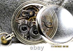1912 Hamilton 992, model 1, 21J, RRgrade pocket watch in vintage display case