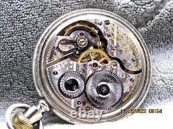 1912 Hamilton 992, model 1, 21J, RRgrade pocket watch in vintage display case