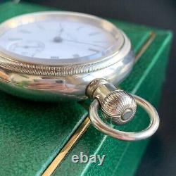 1912 Hamilton Grade 925 18S 17 Jewels Nickel Case Pocket Watch
