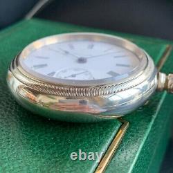1912 Hamilton Grade 925 18S 17 Jewels Nickel Case Pocket Watch