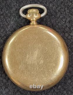 1912 Vintage 14K G. F. RR Hamilton Pocket Watch 992, Size 16s, 21 Jewels