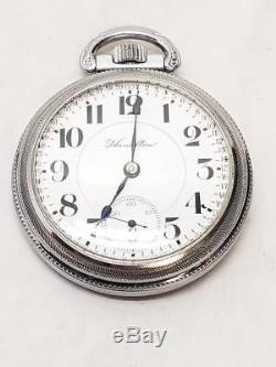 1913 Hamilton Grade 940 18s Railroad Grade 21 Jewel Pocket Watch (HE2016771)
