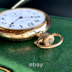 1913 Hamilton Grade 952 Bridge Movement 16S 19 Jewels Gold Filled Pocket Watch