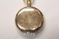 1915 Hamilton 992 Gold Filled 16 Size Open Face Pocket Watch 21 Jewel