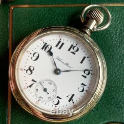 1915 Hamilton Grade 924 18S 17 Jewels Open Face Pocket Watch