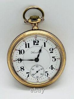 1915 Hamilton Model 992 21 Jewel Open faced Railroad grade Pocket Watch