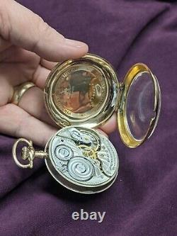1915 Hamilton Pocket watch Model 2 Size 16s 17 Jewel Hinged 1170236