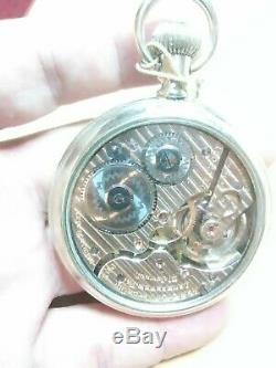 1916 16s 21j Hamilton 992 Pocket Watch Hamilton display case withtag gold CW RR