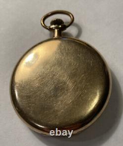 1916 Hamilton Gr. 910 12S 17j 25Yr Gold Filled Pocket Watch Running