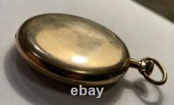 1916 Hamilton Gr. 910 12S 17j 25Yr Gold Filled Pocket Watch Running