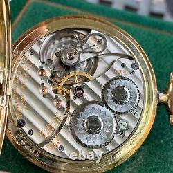 1916 Hamilton Grade 914 12S 17 Jewels Gold Filled Pocket Watch Serviced