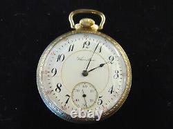 1917 Hamilton Pocket Watch Size16 Grade956 17 Jewels Gold Filled Case Runs