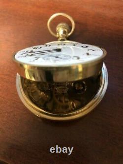 1918 19 Jewel Hamilton 996 GF Pocket Watch Runs Well