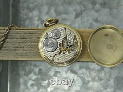 1918 Double Sunk Hamilton 992 16s 21j Railroad Pocket Watch, Clean, Running