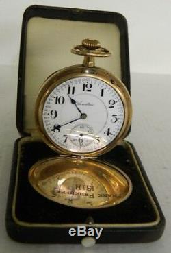 1918 Hamilton Rail Road 992 21 Jewel Pocket Watch Original Box