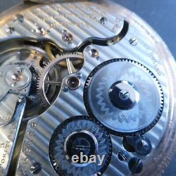 1918 Hamilton Railroad Grade 992 Model 2 Pocket Watch Montgomery 21J 16s WORKS