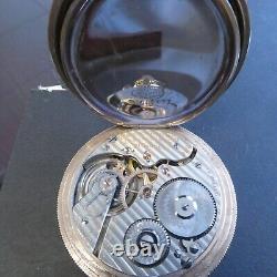 1918 Hamilton Railroad Grade 992 Model 2 Pocket Watch Montgomery 21J 16s WORKS