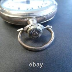 1918 Hamilton Railroad Grade 992 Model 2 Pocket Watch Montgomery 21J 16s WORKS