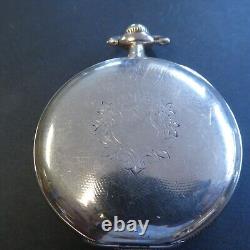 1918 Hamilton Railroad Grade 992 Model 2 Pocket Watch Montgomery 21J 16s WORKS