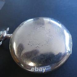 1918 Hamilton Railroad Grade 992 Model 2 Pocket Watch Montgomery 21J 16s WORKS