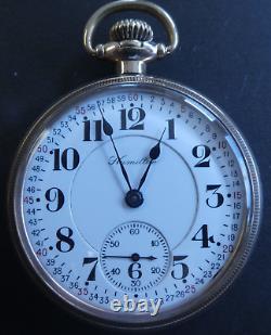 1919 Hamilton Railroad Grade 992 Model 2 Pocket Watch Montgomery 21J 16s WORKS